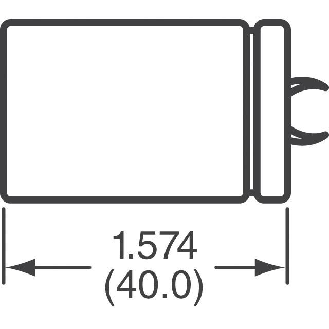 381LR221M400J042 Cornell Dubilier Electronics (CDE)  Condensateurs électrolytiques en aluminium